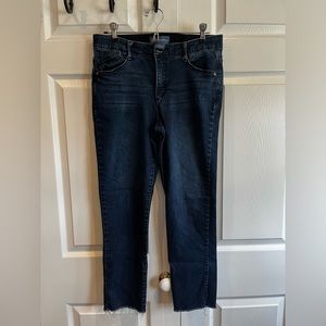 Women’s democracy ab-solution raw hem ankle jegging